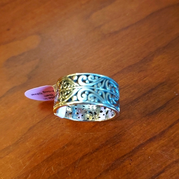 925 Sterling Artisian Ring made in Bali: NWT. - Picture 12 of 14
